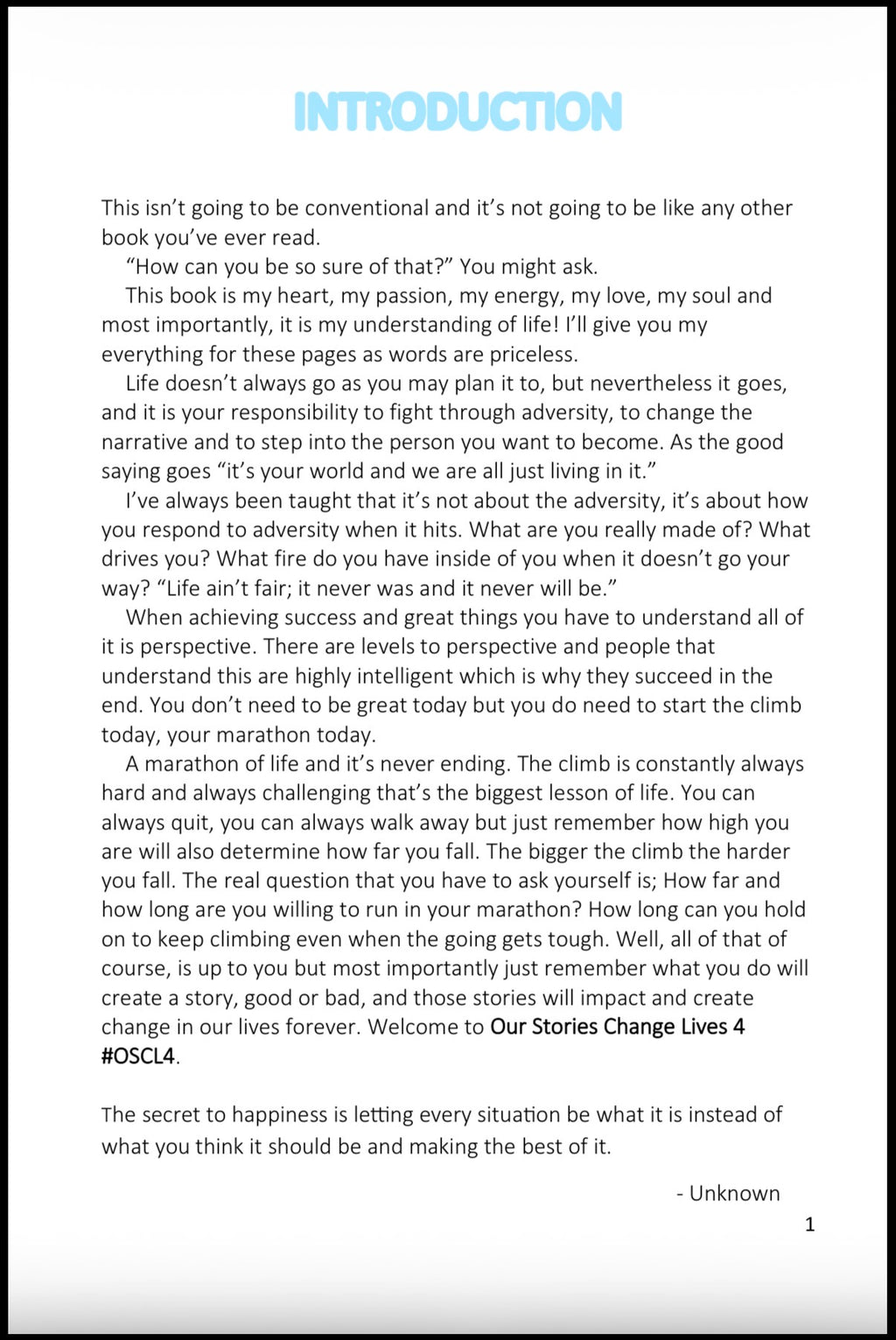 Our Stories Change Lives 4 E-book