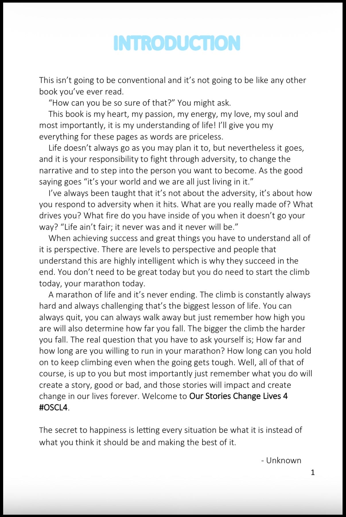 Our Stories Change Lives 4 E-book